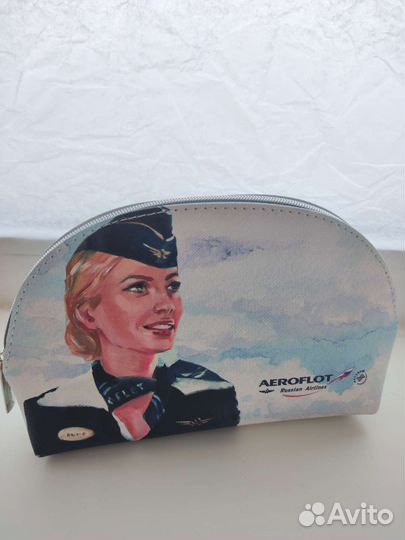 Дорожный набор,косметичка,Аэрофлот 100 лет