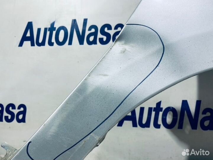 Крыло переднее левое Renault Logan 2 седан K4M