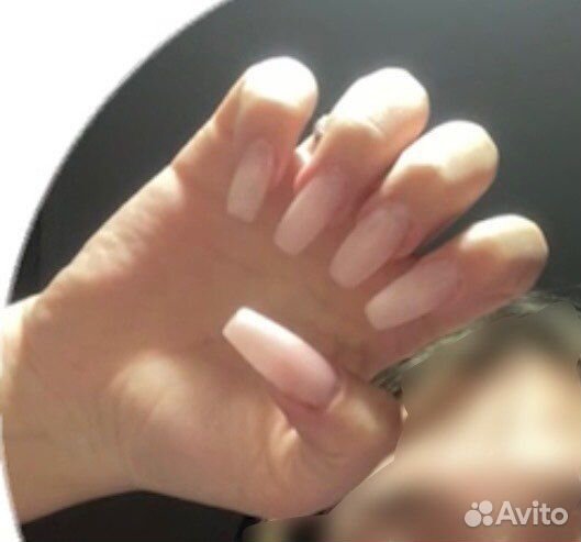 Маникюр на дому наращивание ногтей