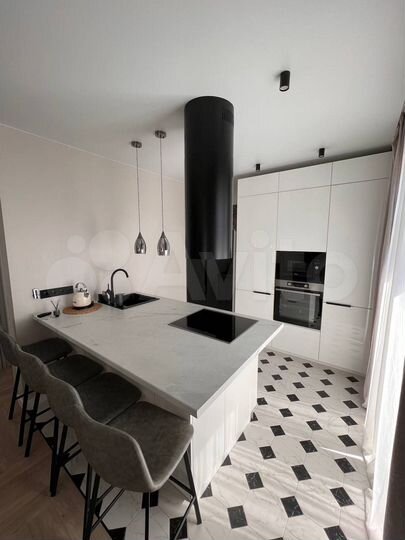 2-к. квартира, 45,6 м², 1/2 эт.