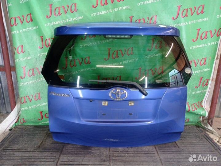 Дверь задняя задняя Toyota Ractis NSP120 1NR-FE