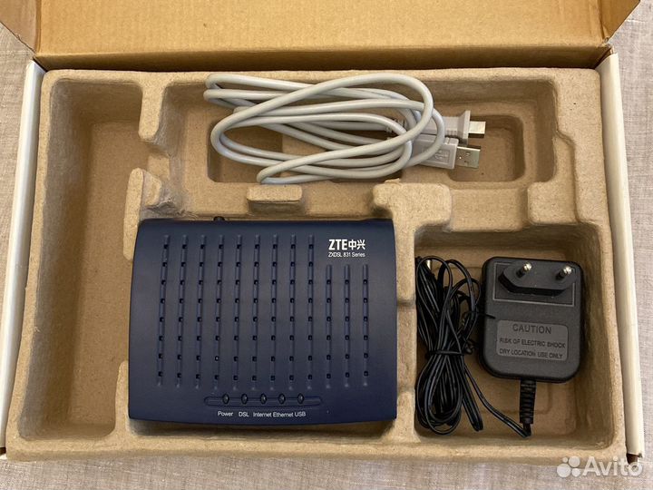 Модем ZTE zydsl 831