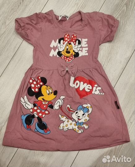 Платье с Микки маусом