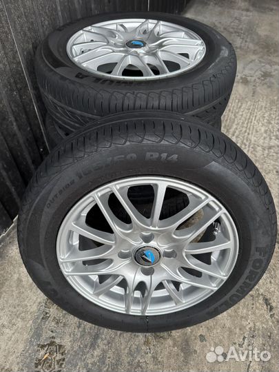 Литые диски r14 с летней резиной