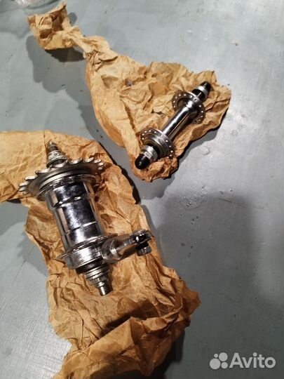 Ось для велосипелных колёс задняя и передняя