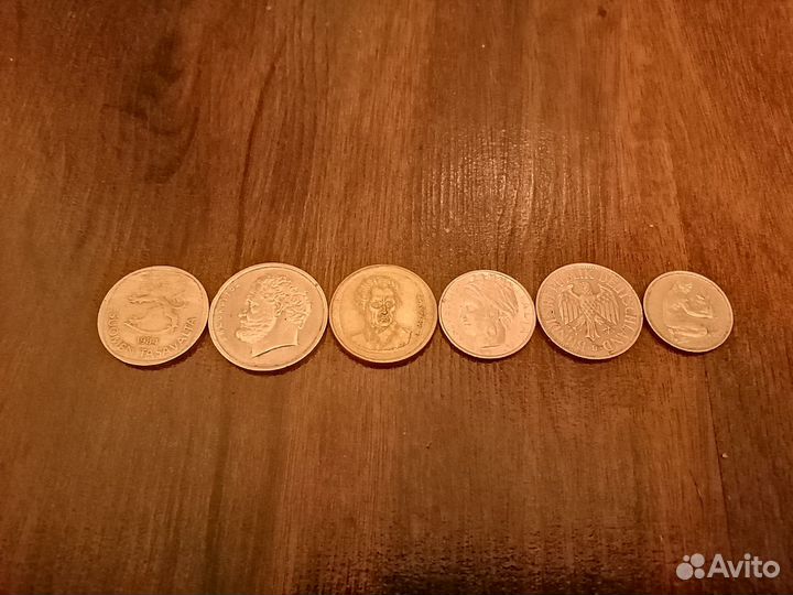 Монеты Европы до евро