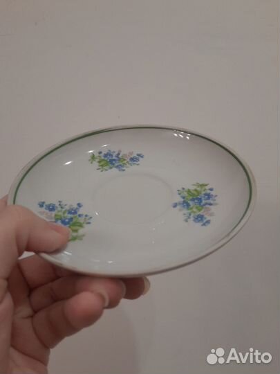 Блюдце Дулево