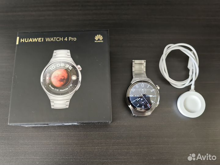 Смарт часы huawei watch 4 pro titanium