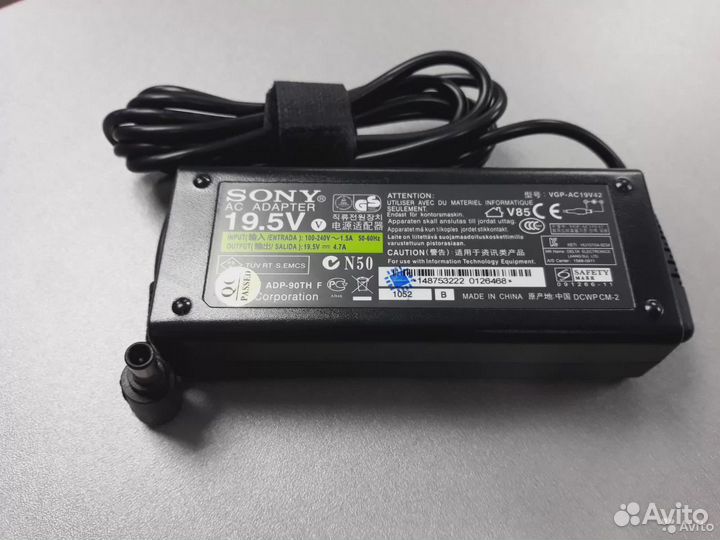 Зарядное Sony оригинальное