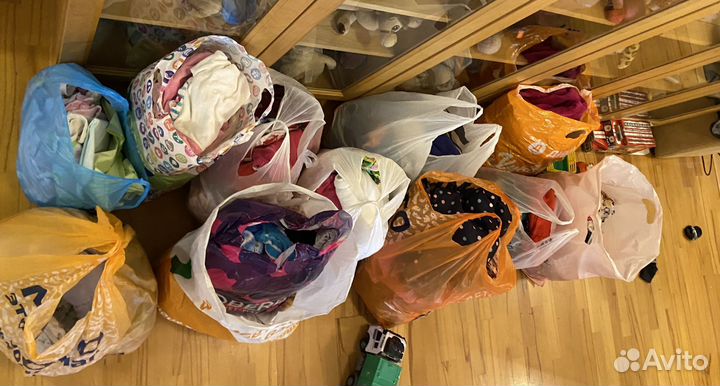 Вещи пакетом на девочку