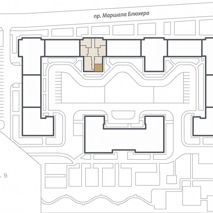 1-к. квартира, 37,7 м², 6/17 эт.