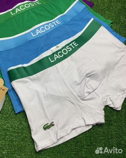 Трусы мужские боксеры lacoste