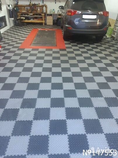 Модульное напольное покрытие для гаража