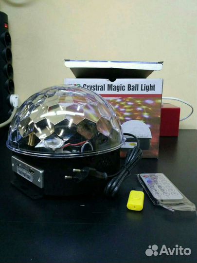 Цветомузыка Диско Шар Magic Ball Light (Bluetooth)