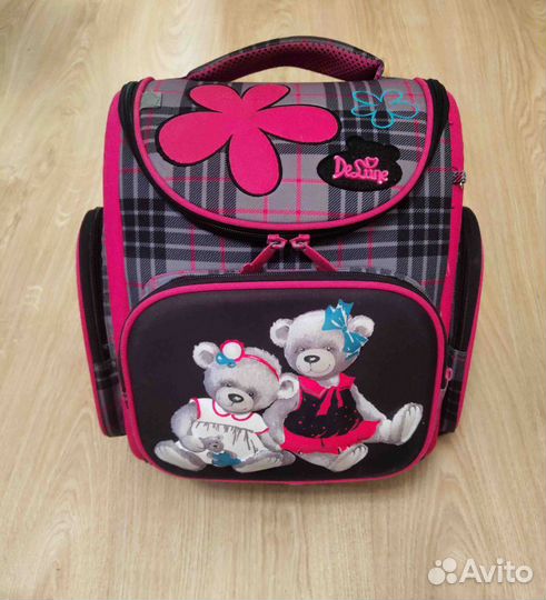 Рюкзак школьный для девочки ортопедический DeLune
