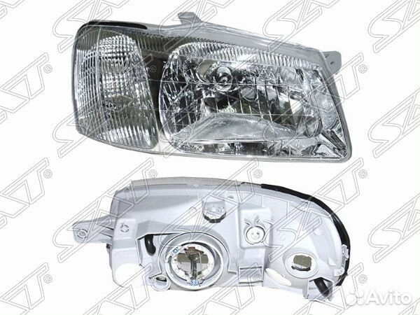 Фара правая хундай акцент