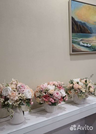 Мыльные букеты