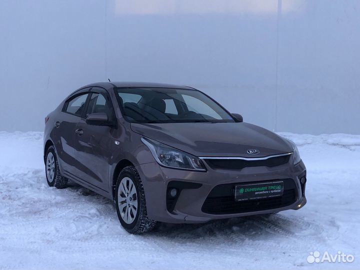 Kia Rio 1.4 МТ, 2018, 73 095 км