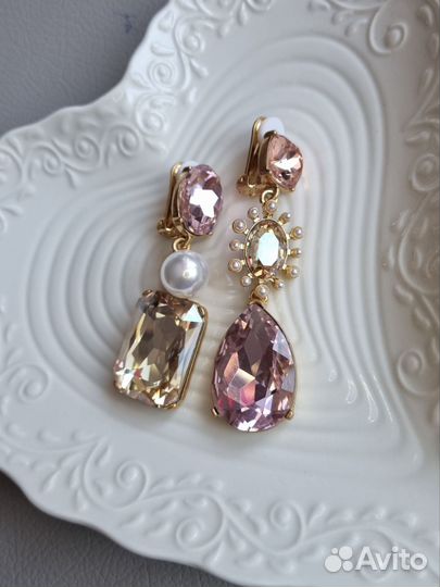 Клипсы Oscar DE la Renta