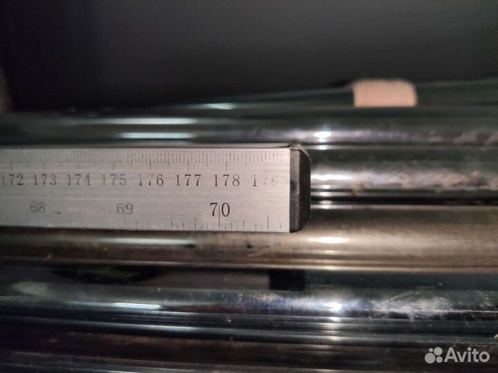 Хромированные трубы 22-25