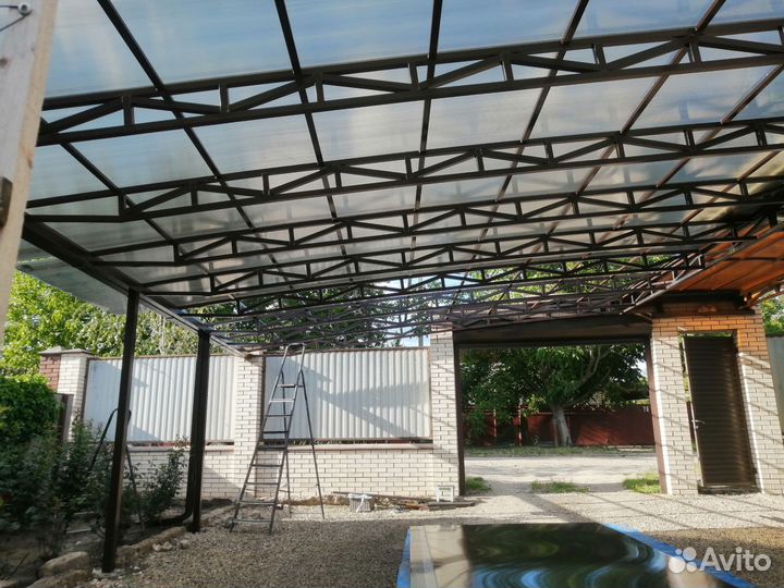 Изготовление навесов