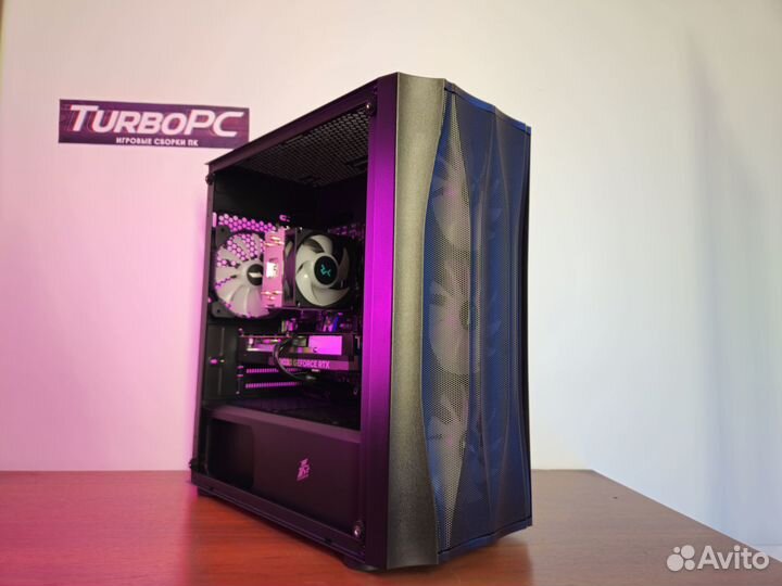 Игровой компьютер Intel 12100 и RTX 4060