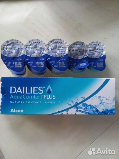 Линзы контактные Alcon -2.5/8.7/22 шт