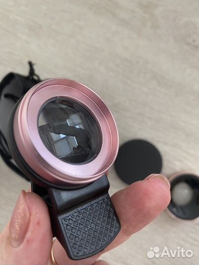 Линза рыбий глаз для телефона