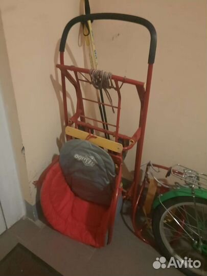 Коляска санки