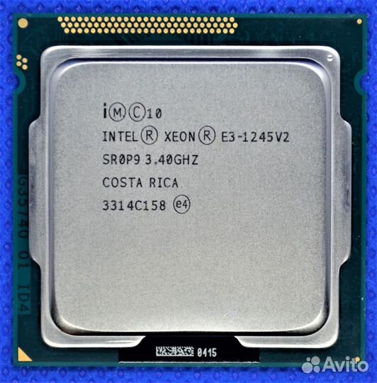Intel Xeon E3-1245 v2 (i7 3770) LGA1155