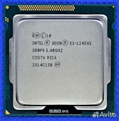 Intel Xeon E3-1245 v2 (i7 3770) LGA1155