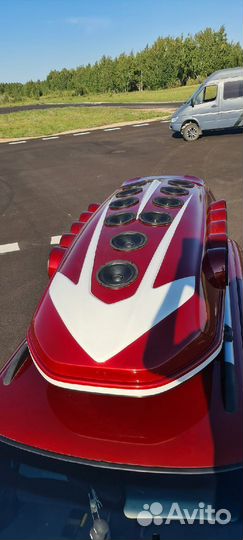 Автобокс на крышу до 100 кг пластиковый