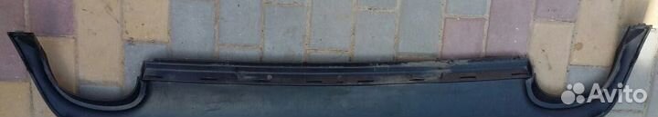 Юбка заднего бампера мерседес CL 216 AMG