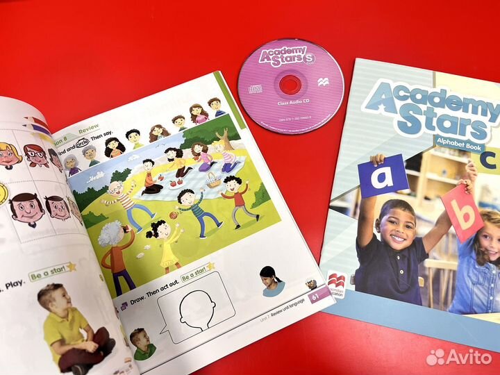 Academy Stars starter, 1,2,3,4 новые комплекты
