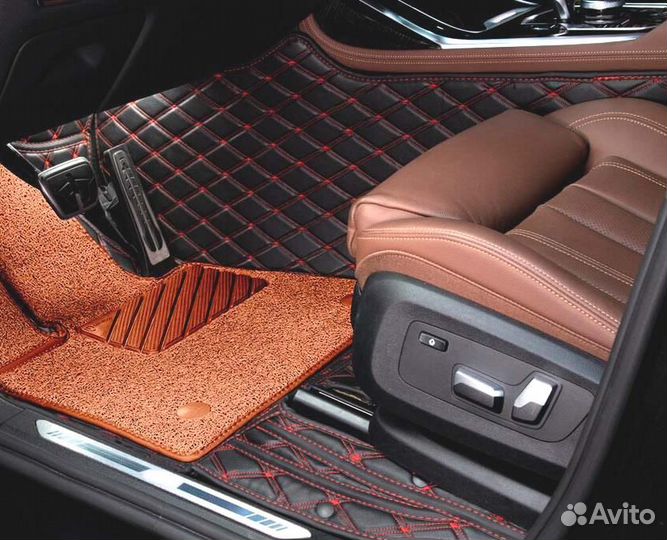 3D Коврики BMW Салон Багажник из Экокожи
