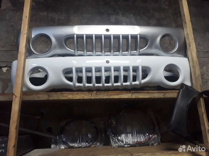 Бампер на Портер1 новые крашенные