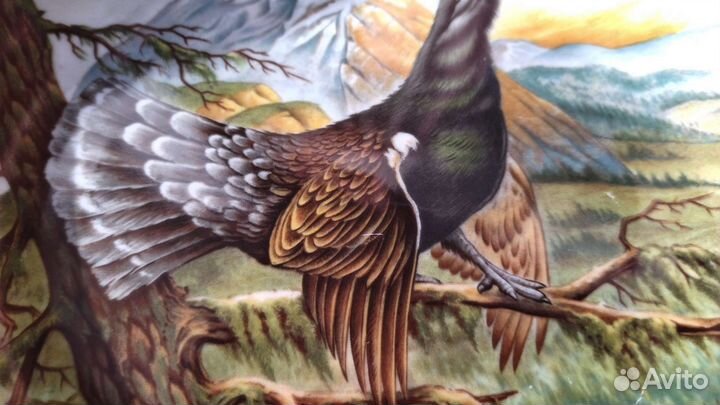 Декоративная тарелка Глухарь, Kaiser