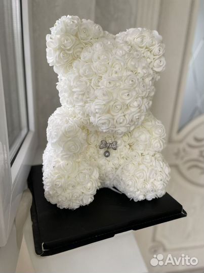 Мишка из роз