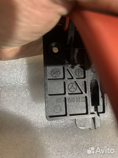 Ручка открывания капота mercedes