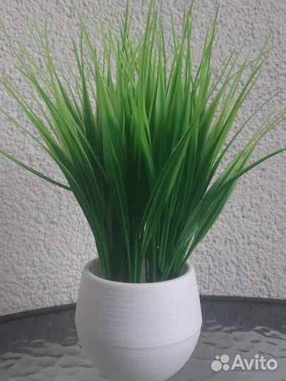 Искусственное растение. Лаванда. Осока