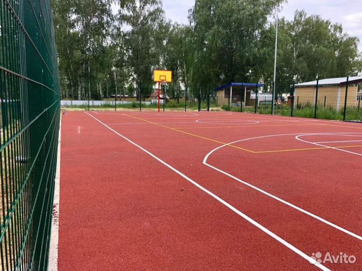 Резиновое покрытие бесшовное