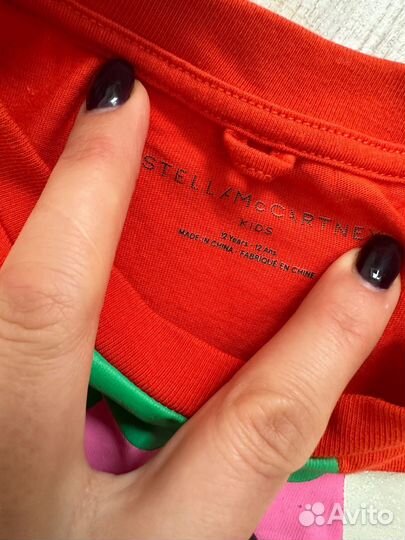 Хлопковый лонгслив stella mccartney 12