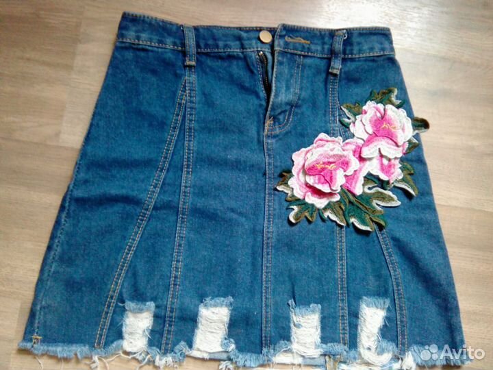 Джинсовая юбка