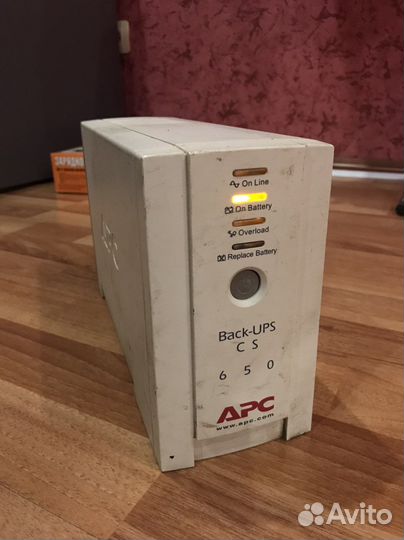 Ибп apc back ups cs 650
