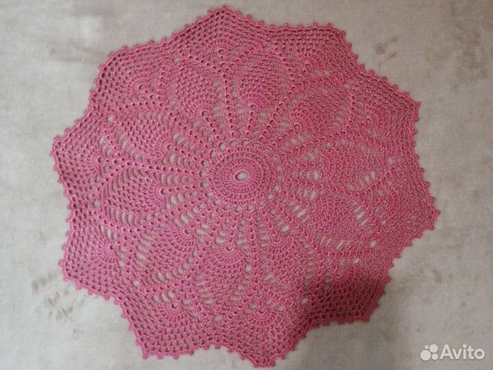 Салфетки вязаные крючком