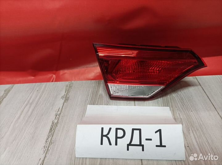 Фонарь левый внутренний Kia Rio 4 фb 2017