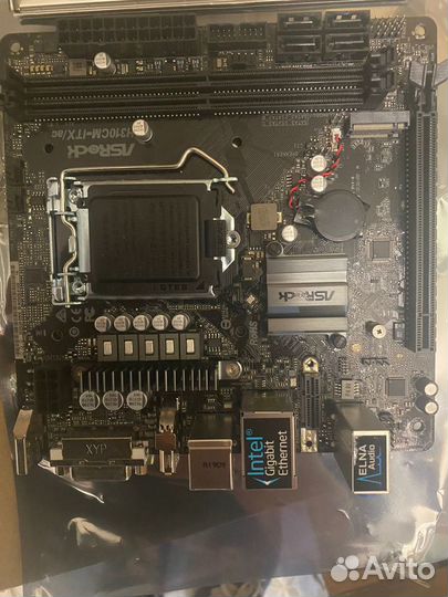 Мат.плата LGA1151v2 ASRock B360M/H310CM-ITX/AC