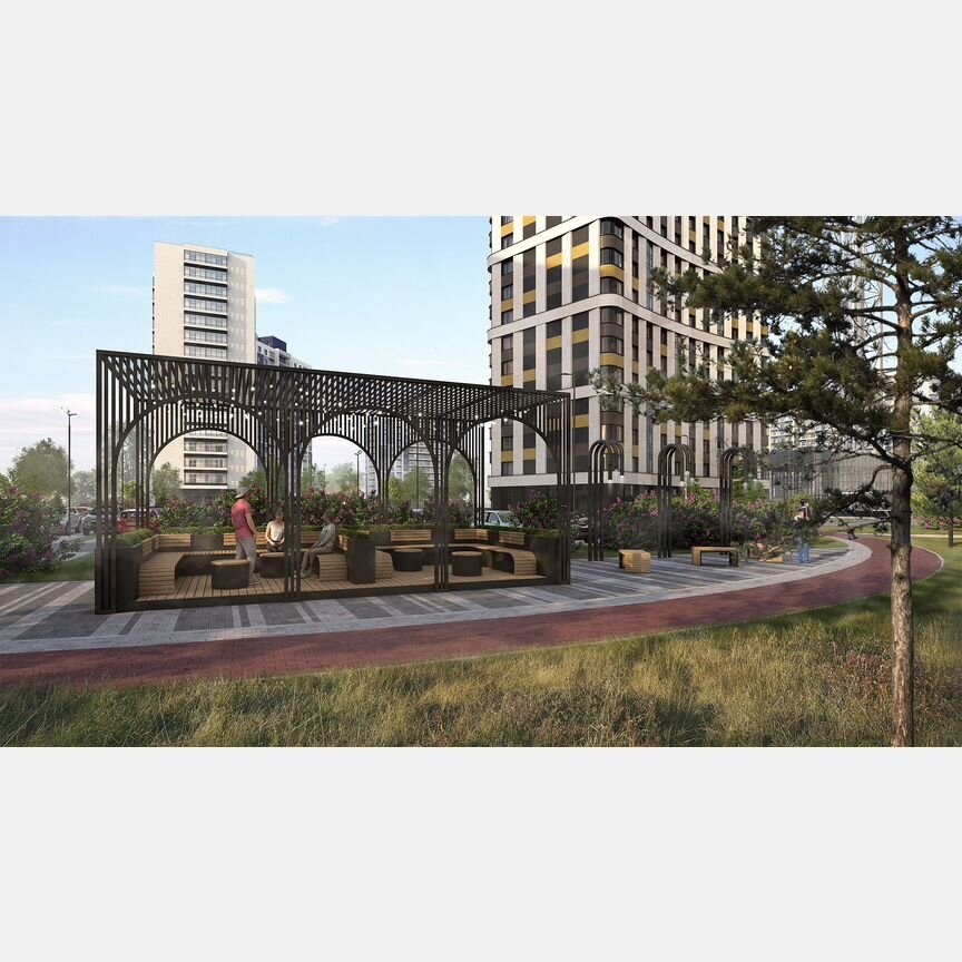 Квартира-студия, 27,8 м², 6/18 эт.