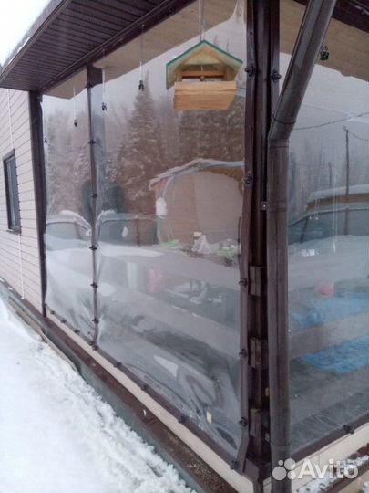 Мягкие окна по вашим размерам прозрачные