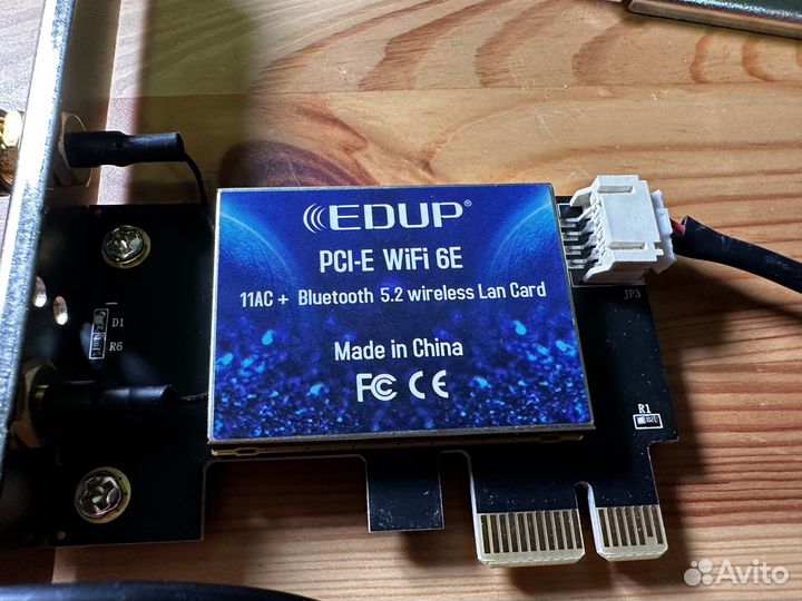 Беспроводной Wi-Fi адаптер PCI Express 2,4G/5G/6